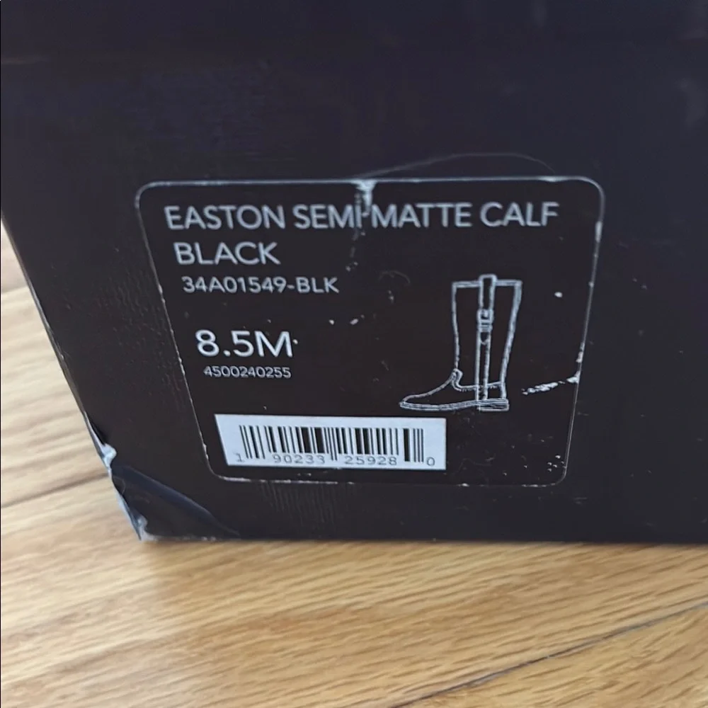 Coach Easton Black Boots, 8.5 - Picture 3 of 7